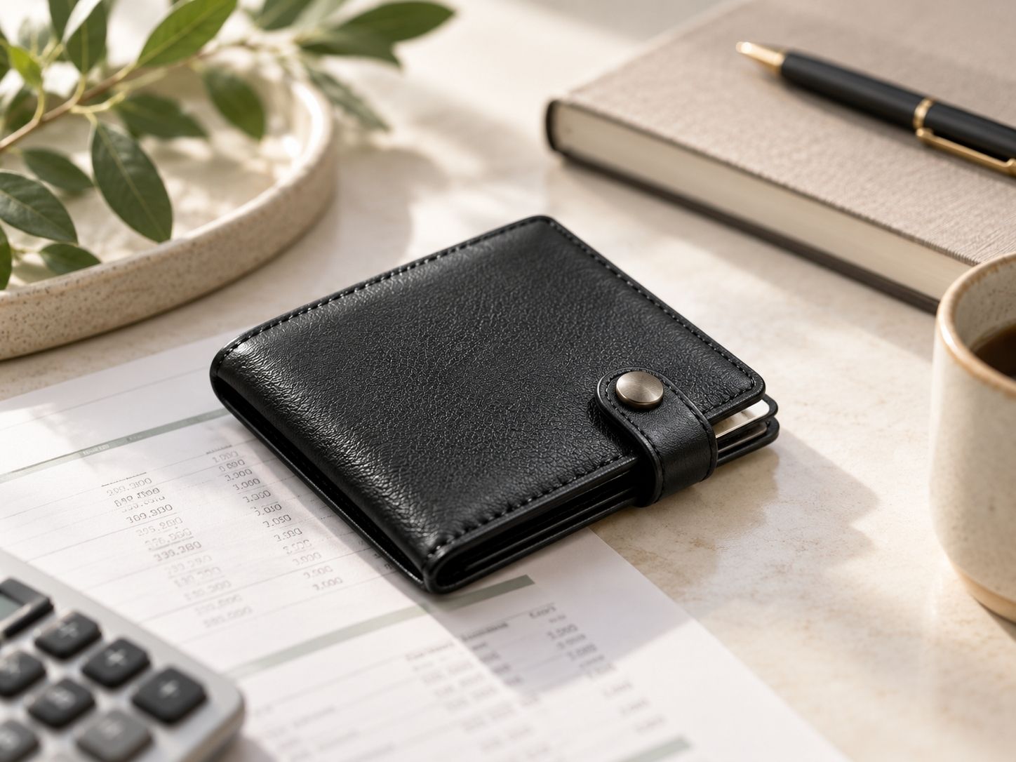Financial paperwork